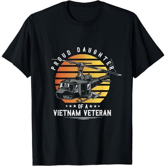 Proud Daughter Of A Vietnam Veteran Vietnam T-Shirt
