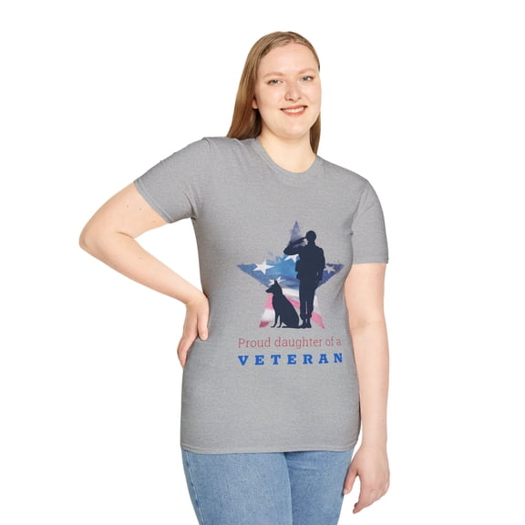 Proud Daughter of A Veteran Veteran's Day Tshirt