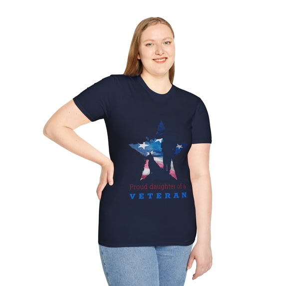 Proud Daughter of A Veteran Veteran's Day Tshirt