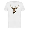 thumbnail image 1 of Proud Deer With Antlers T-Shirt Men -Image by Shutterstock, Male 3X-Large, 1 of 2