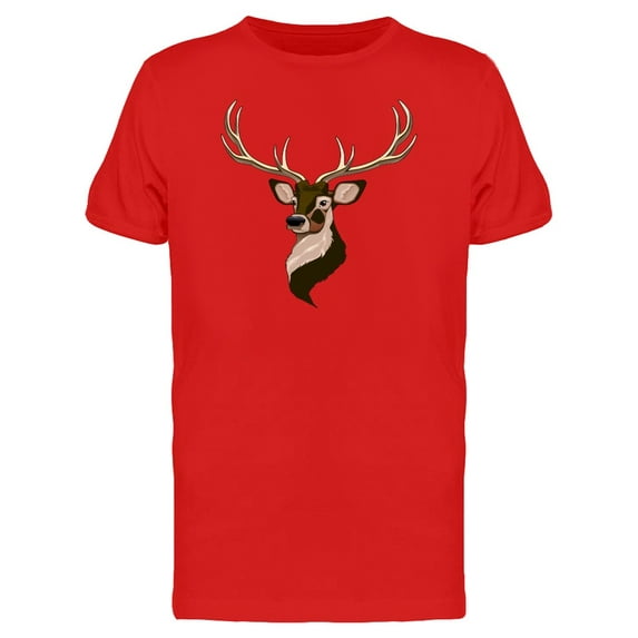 Proud Deer With Antlers Tee Men's -Image by Shutterstock