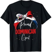 Proud Dominican Girl Dominican Republic T-Shirt