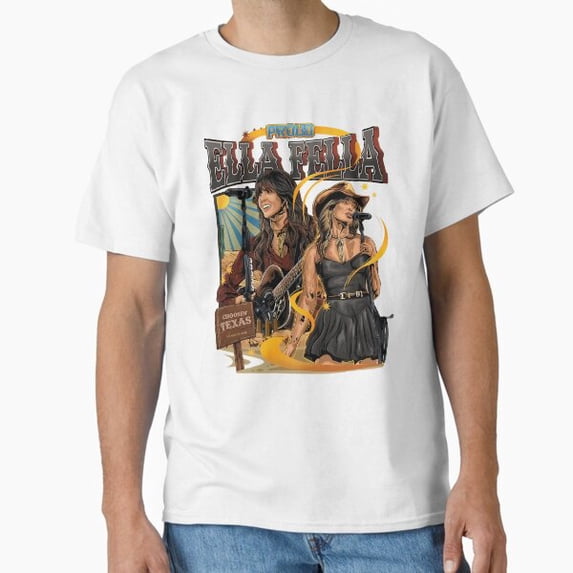 Proud Ella Fella Cowgirl Country Music Western Fan T-Shirt