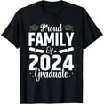 thumbnail image 1 of Proud Family Of a Class 2024 Graduate Graduation Senior T-Shirt, 1 of 4