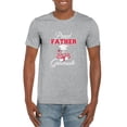thumbnail image 1 of Proud Father of 2025 Graduate Matching Parent Graduation Gift T-Shirt, for men & women, up to size 5XL, 1 of 3