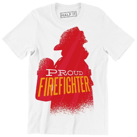 Proud Firefighter Nice Slogan Quote Saying Men's T-Shirt