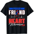 thumbnail image 1 of Proud Friend Of A Heart Warrior CHD Awareness Month Support T-Shirt, 1 of 3