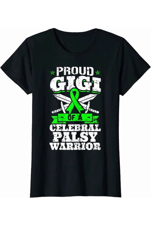 Proud Gigi Of A Cerebral Palsy Warrior Cp Awareness G T-Shirt, Vintage Birthday Gift