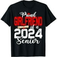 thumbnail image 1 of Proud Girlfriend Of A Class Of 2024 Senior Graduation 24 T-Shirt, 1 of 4
