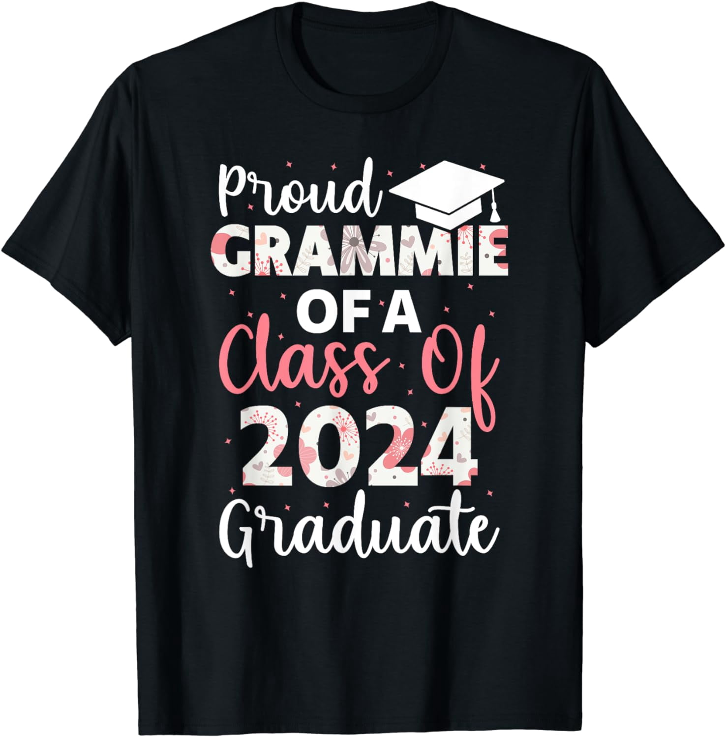 Proud Grammie Of A Class Of 2024 Graduate Graduation T-Shirt - Walmart.com