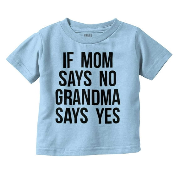 Proud Grandma Funny Spoiled Grandbaby Toddler Boy Girl T Shirt Infant Toddler Brisco Brands 4T
