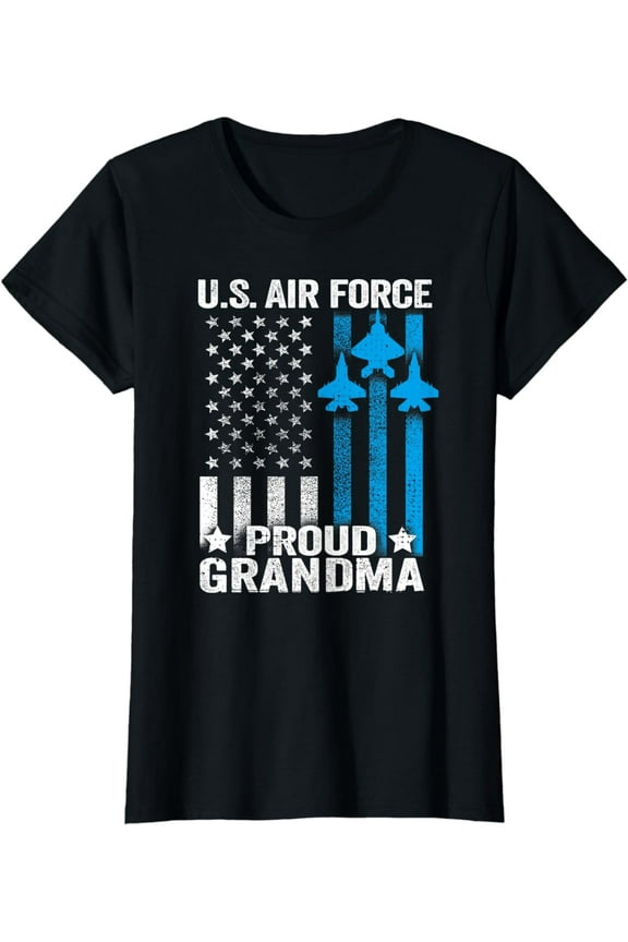 Proud Grandma US Air Force T Shirt - USAF Shirt