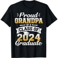 thumbnail image 1 of Proud Grandpa Of A Class Of 2024 Graduate Senior Graduation T-Shirt, 1 of 3