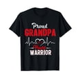 thumbnail image 1 of Proud Grandpa of a Heart Warrior CHD Awareness T-Shirt for Support and Love, 1 of 5