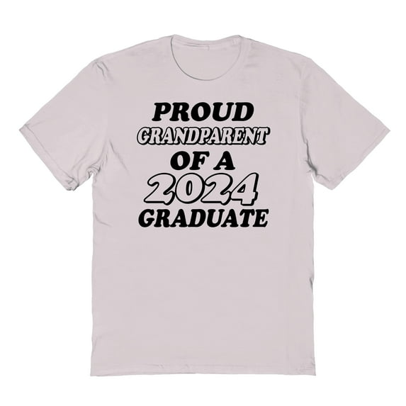 Proud Grandparent Of A 2024 Graduate ice grey T-Shirt