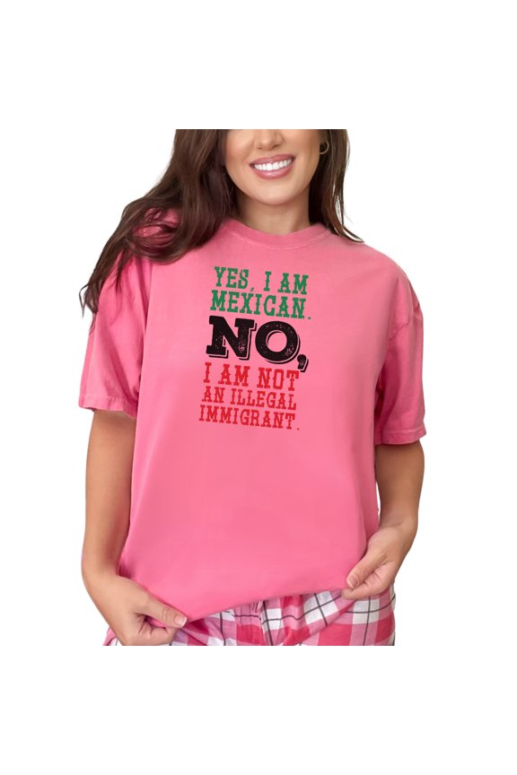 Proud Heritage Statement Graphic, Crunchberry Comfort Colors T-Shirt, Small