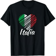 CORATO Proud Italian - Italia Design - Italian Heart - Love Italy T-Shirt