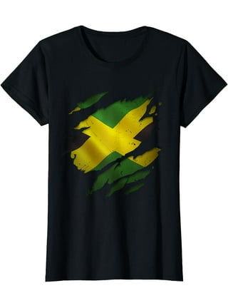  Custom Jamaica Flag Black Yellow Baseball Jersey Shirt  Men,Personalized Jamaica Flag Jersey Printed Or Stitched Team,Jamaica Flag  Short-Sleeve Baseball Jerseys Sport Shirt Adults