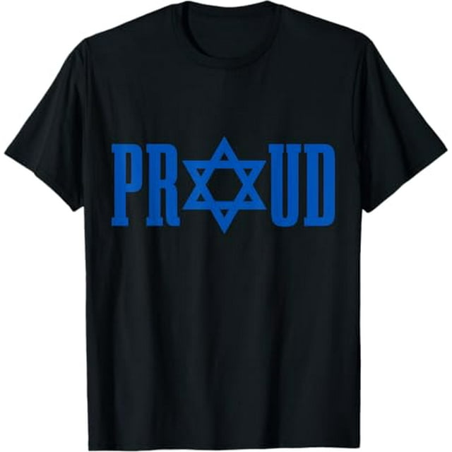 Proud Jew Israel Israeli Flag Hebrew Israelite Jewish Pride T-Shirt ...