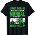 thumbnail image 1 of Proud Kidney Disease Warrior Kidney Disease Awareness Month T-ShirtMen and women can wear, black T-shirts, gifts. Age: M,L，XL 2XL, 3XL, 361XL, 1 of 4