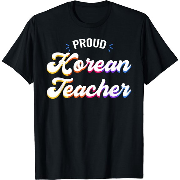 Proud Korean Teacher Job Profession T-Shirt