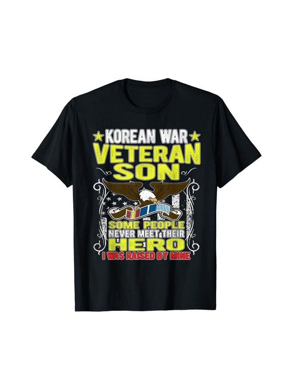 Proud Korean War Son Military Child T-Shirt