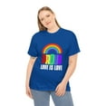 thumbnail image 1 of Proud LGBTQ Love is Love Lesbian Gay Bisexual Transgender Plus Size Tops for Women, 1 of 8