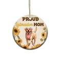 thumbnail image 1 of Proud Labrador Retriever Mom Happy Mother's Day with Love Ceramic Round Ornament Lab Dog Lover Gifts Home Tree Decor - 02003, 1 of 5
