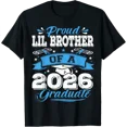 thumbnail image 1 of Proud Lil Brother Of A Class Of 2026 Graduate For Graduation T-Shirt Unisex Full Size S-5XL, 1 of 5