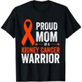 thumbnail image 1 of Proud MOM Of A Kidney Cancer Warrior Awareness Ribbon Father T-Shirt, 1 of 4