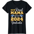 thumbnail image 1 of Proud Mama of Two Graduates Mom of Twins Graduation T-Shirt, 1 of 4