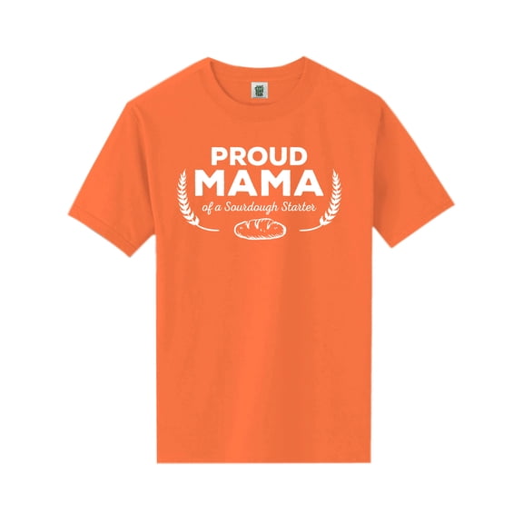 Proud Mama of a Sourdough Starter Short Sleeve Neon T-Shirt