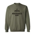 thumbnail image 1 of Proud Marines AUNT Crewneck Sweatshirt, 1 of 3