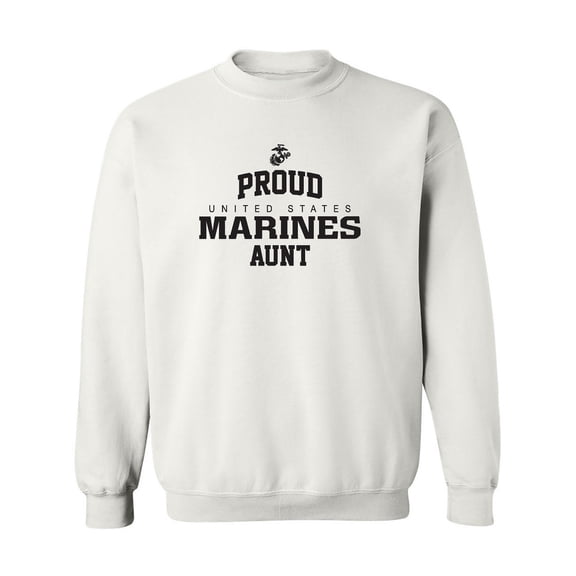 Proud Marines AUNT Crewneck Sweatshirt