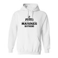 thumbnail image 1 of Proud Marines BOYFRIEND Adult Hooded Sweatshirt, 1 of 3