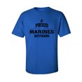 thumbnail image 1 of Proud Marines BOYFRIEND Adult Short Sleeve T-shirt, 1 of 4