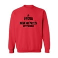thumbnail image 1 of Proud Marines BOYFRIEND Crewneck Sweatshirt, 1 of 3