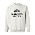 thumbnail image 1 of Proud Marines BROTHER Crewneck Sweatshirt, 1 of 3