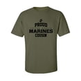 thumbnail image 1 of Proud Marines COUSIN Adult Short Sleeve T-shirt, 1 of 4