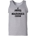 thumbnail image 1 of Proud Marines COUSIN Adult Tank Top, 1 of 3