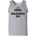 thumbnail image 1 of Proud Marines DAD Adult Tank Top, 1 of 3