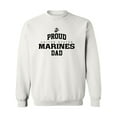 thumbnail image 1 of Proud Marines DAD Crewneck Sweatshirt, 1 of 3