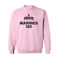 thumbnail image 1 of Proud Marines DAD Crewneck Sweatshirt, 1 of 3