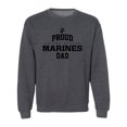 thumbnail image 1 of Proud Marines DAD Crewneck Sweatshirt, 1 of 3