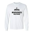 thumbnail image 1 of Proud Marines GIRLFRIEND Adult Long Sleeve T-shirt, 1 of 3