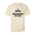 thumbnail image 1 of Proud Marines GIRLFRIEND Adult Short Sleeve T-shirt, 1 of 4
