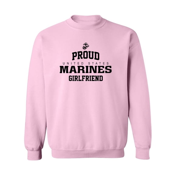 Proud Marines GIRLFRIEND Crewneck Sweatshirt
