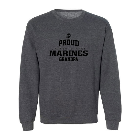 Proud Marines GRANDPA Crewneck Sweatshirt