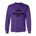 thumbnail image 1 of Proud Marines MOM Adult Long Sleeve T-shirt, 1 of 3