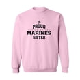 thumbnail image 1 of Proud Marines SISTER Crewneck Sweatshirt, 1 of 3